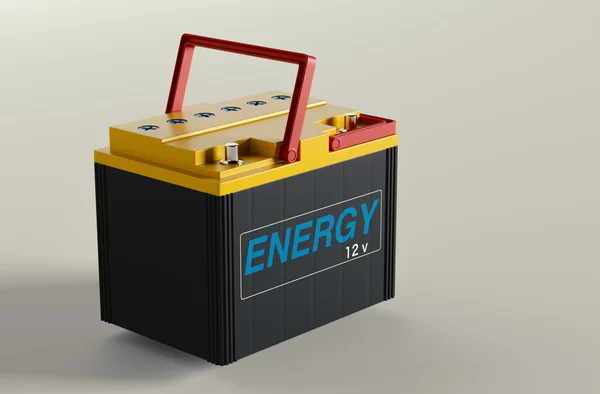 Car battery change — Stock Photo, Image