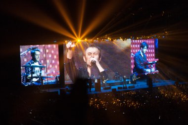 Minsk - 21 Kasım: Okean Elzy eylemlere Minsk dakika sahnede