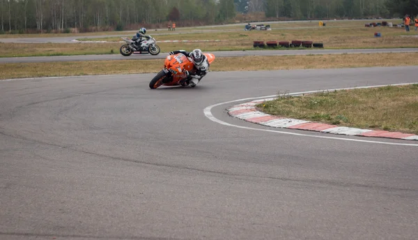 MINSK, BELARUS - The 6-leg of The Open Championship of the Republic of Belarus on road-racing. — Stock Photo, Image