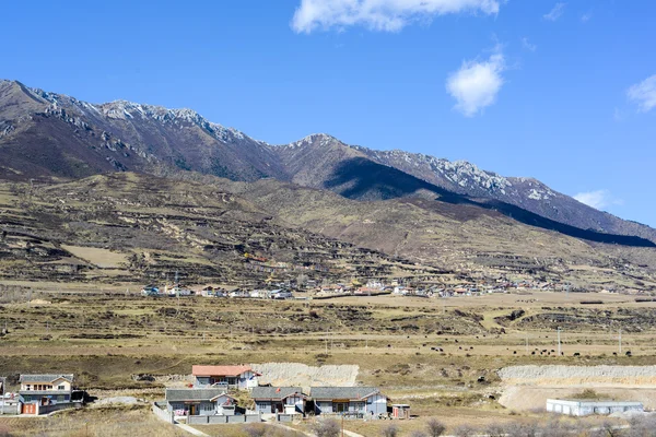 Горная деревня Цзючжайгоу, Китай Стоковое Фото