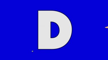 D harfi ve ördek (ön plan)