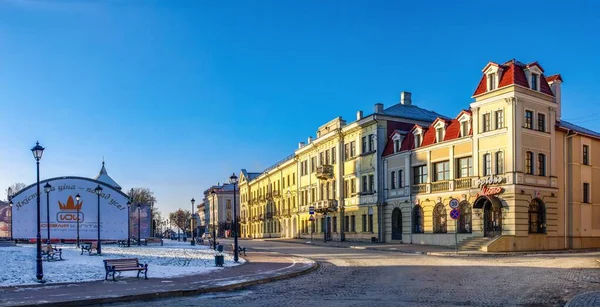 Kamjanez Podilskyi Ukraine 2020 Die Alte Straße Historischen Zentrum Von — Stockfoto
