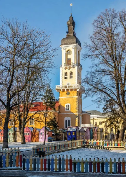 Kamjanez Podilskyi Ukraine 2020 Das Alte Rathaus Historischen Zentrum Von — Stockfoto