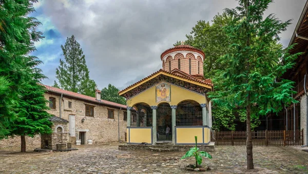 Asenovgrad Bulgarien 2019 Der Nikolaustempel Batschkovo Kloster Der Entschlafung Der — Stockfoto