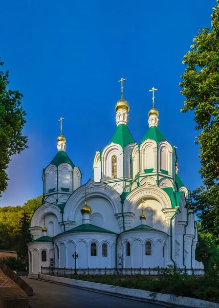 Svyatogorsk Ucrânia 2020 Catedral Assunção Território Lavra Svyatogorsk Ucrânia Uma — Fotografia de Stock