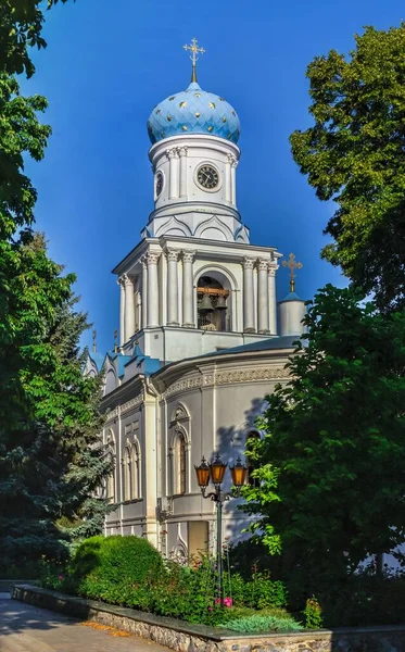 Swiatogorsk Ukraina 2020 Kościół Wstawienniczy Terenie Ławry Świętokrzyskiej Ukrainie Słoneczny — Zdjęcie stockowe