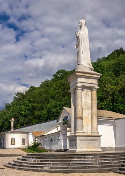 Svyatogorsk Ucrania 2020 Monumento Santa Madre Dios Cerca Svyatogorsk Sviatohirsk — Foto de Stock