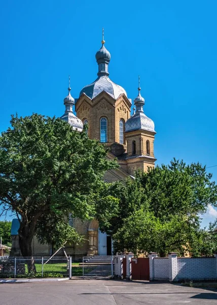 Cherkasy Oekraïne 2020 Orthodoxe Kerk Cherkasy Regio Een Zonnige Zomerdag — Stockfoto