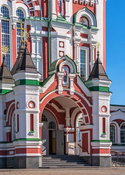 Κίεβο Ουκρανία 2020 Καθεδρικός Ναός Του Αγίου Παντελεήμονα Στο Feofania — Φωτογραφία Αρχείου