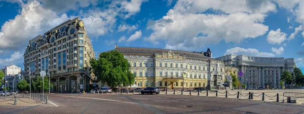 Kiev Ucrânia 2020 Praça Santa Sofia Kiev Ucrânia Uma Manhã — Fotografia de Stock