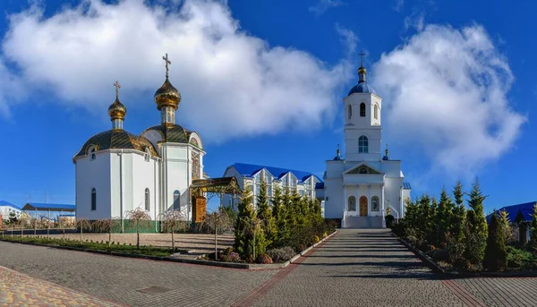 Pueblo Marinovka Ucrania 2021 Santa Protección Skete Santa Dormición Monasterio — Foto de Stock