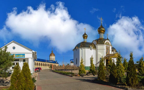 Pueblo Marinovka Ucrania 2021 Santa Protección Skete Santa Dormición Monasterio — Foto de Stock