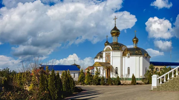 Marinovka Village Ukraine 2021 Holy Protection Skete Holy Dormition Odessa — Stock Photo, Image