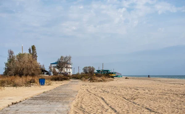 2020 Sergeevka Resort Região Odessa Ucrânia Uma Manhã Ensolarada Outono — Fotografia de Stock