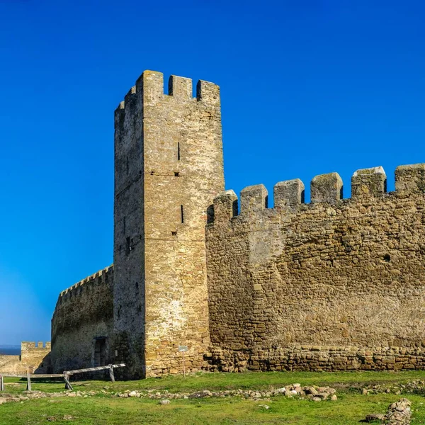 2021 Bilhorod Dnistrovskyi Nebo Pevnost Akkerman Oblast Odessa Ukrajina Slunného — Stock fotografie