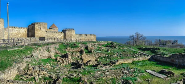 2021 Bilhorod Dnistrovskyi Fortezza Akkerman Regione Odessa Ucraina Una Soleggiata — Foto Stock
