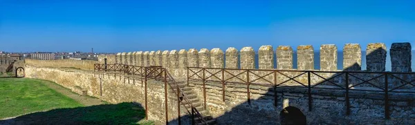 2021 Bilhorod Dnistrovskyi Fortaleza Akkerman Região Odessa Ucrânia Uma Manhã — Fotografia de Stock