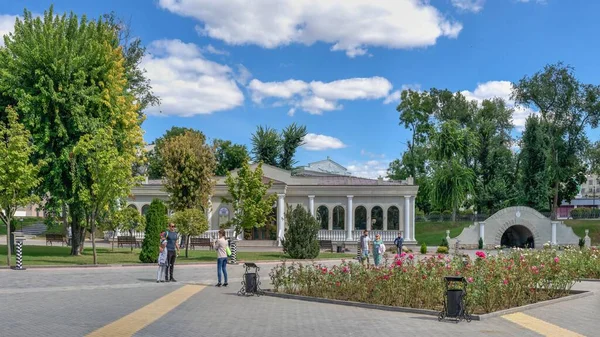 Tiraspol Moldavsko 2021 Hlediště Výstavy Catherine Park Tiraspolu Podněstří Nebo — Stock fotografie