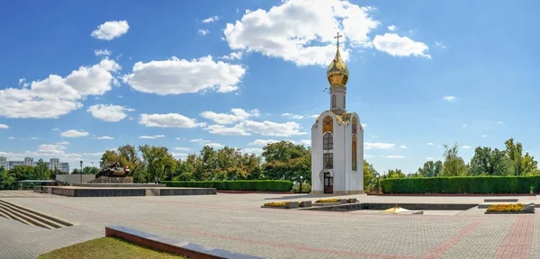 Tiraspol Moldavië 2021 Gedenkteken Van Glorie Tiraspol Transnistrië Moldavië Een — Stockfoto