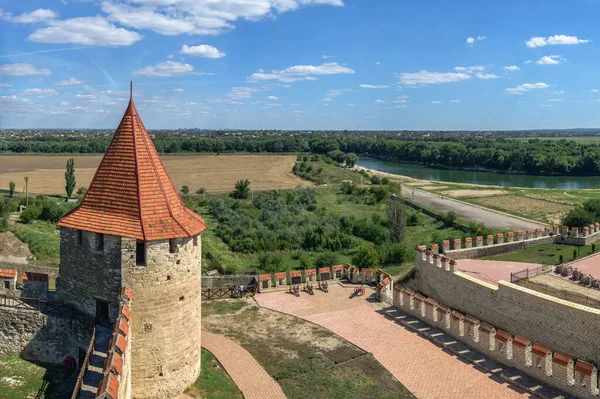 Bender Moldavia 2021 Murallas Torres Fortaleza Tighina Bender Transdniéster Moldavia —  Fotos de Stock