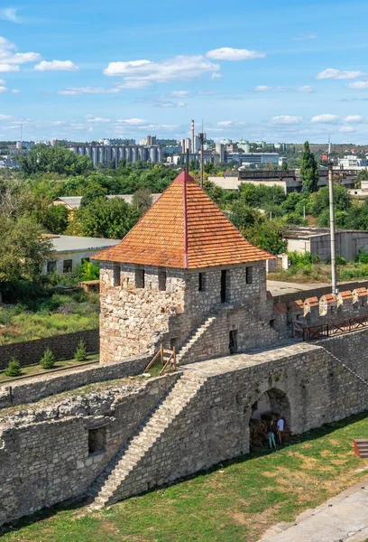 Bender Moldova 2021 Erődfalak Tornyok Tighina Erőd Bender Dnyeszteren Túli — Stock Fotó