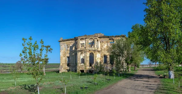 Verlaten Dubiecki Herenhuis Wolf Man Pankejeff Herenhuis Vasylievka Dorp Odessa — Stockfoto