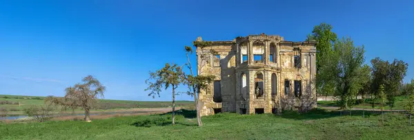 Abandonado Dubiecki Mansión Wolf Man Pankejeff Mansión Aldea Vasylievka Región —  Fotos de Stock