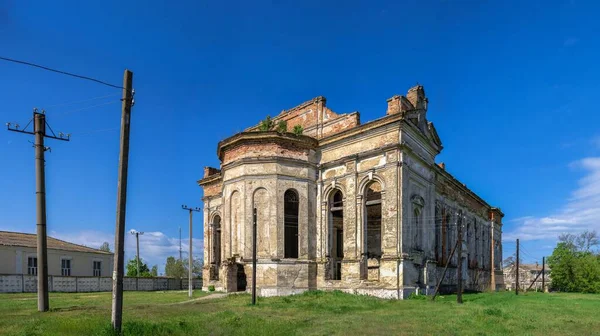 Заброшенный Собор Успения Пресвятой Богородицы Лыманское Одесской Области Украина — стоковое фото