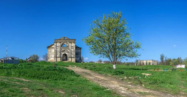 Verlassene Katholische Kirche Mariä Himmelfahrt Dorf Kamenka Gebiet Odessa Ukraine — Stockfoto