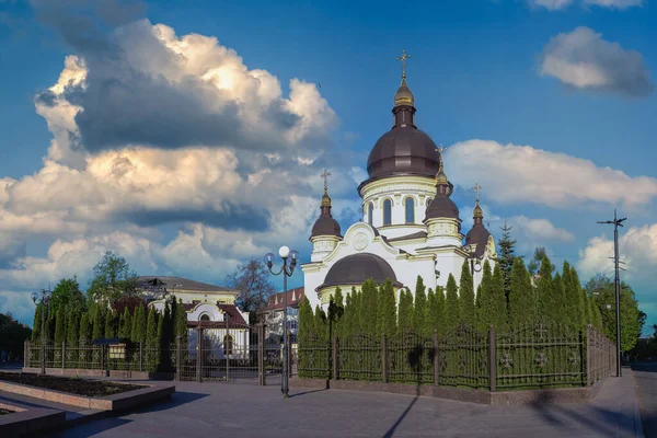 2021 Kropyvnytskyi Ucrania Catedral Anunciación Santísima Theotokos Kropyvnytskyi Ucrania Una — Foto de Stock