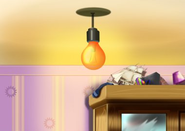 Lamba parlak parlayan