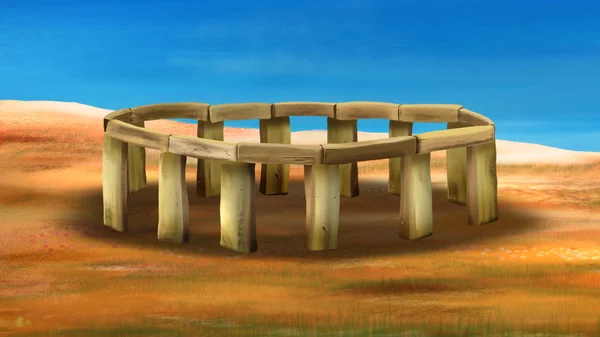 Stonehenge (Maravillas del Mundo) 01 — Foto de Stock