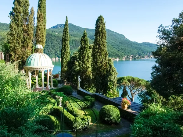 Morcote, parque Scherrer — Fotografia de Stock