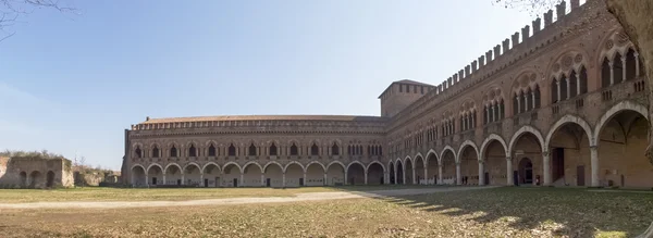 Pavia. Visconti hrad. — Stock fotografie