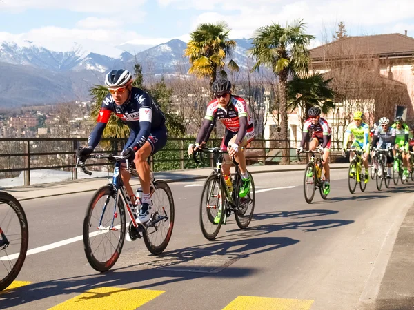 Corrida de ciclismo Grand Prix de Lugano em 2015 — Fotografia de Stock