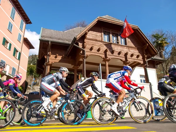 Corrida de ciclismo Grand Prix de Lugano em 2015 — Fotografia de Stock