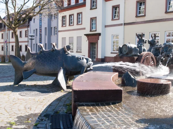 Kaiserbrunnen di Friedrich Barbarossa — Foto Stock