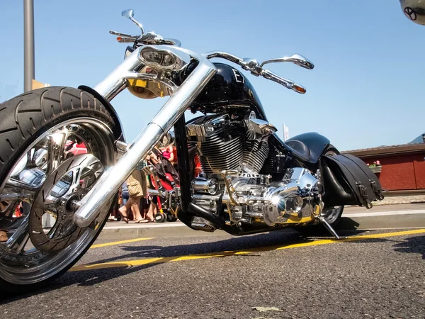 Τρίτη έκδοση της ημέρες του Ελβετικός Harley — Φωτογραφία Αρχείου