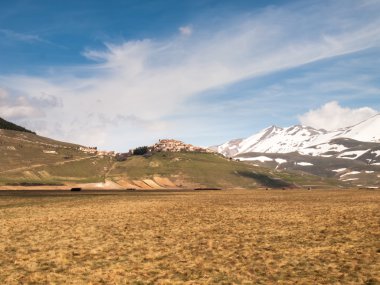 Castelluccio di Norcia büyük planı 