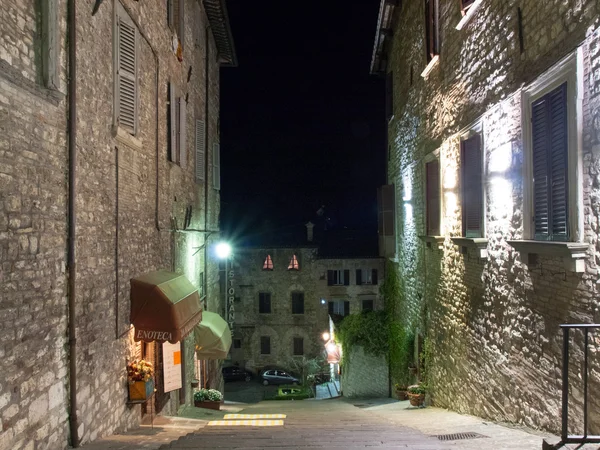 Evening pictures of Gubbio — Stock Photo, Image