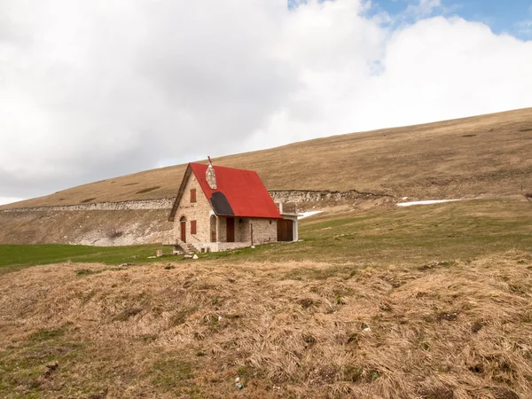 Panorama över bergen Sibillini — Stockfoto