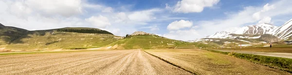 Castelluccio di Norcia grande piano — Foto Stock