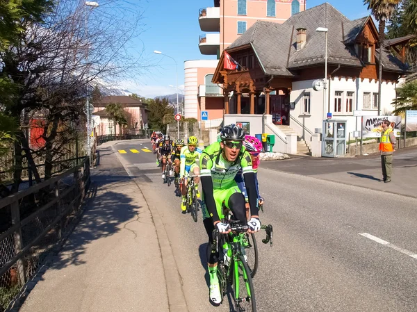 Carrera de ciclismo Gran Premio de Lugano en 2015 — Foto de Stock