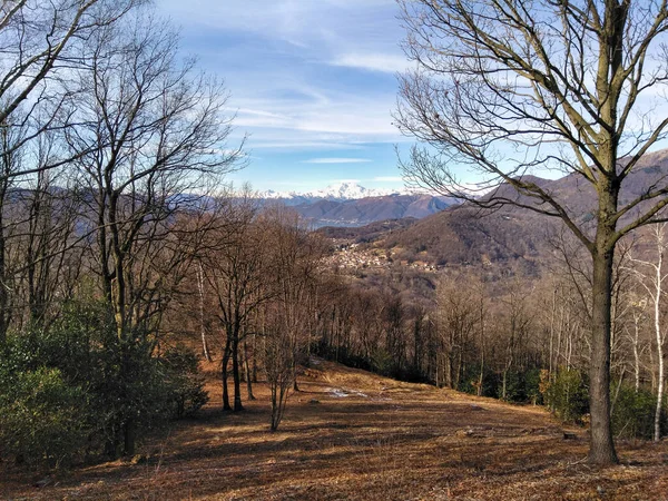 Cademario Switzerland Wooded Panoramic Environment — Stock Photo, Image