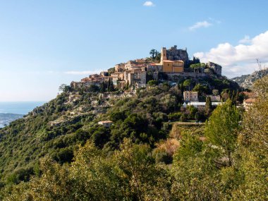 Fransız Riviera, Fransa: Nice ve St. Tropez arasındaki kıyı manzarası