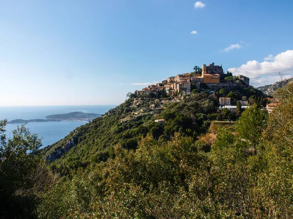 Französische Riviera Frankreich Küstenlandschaft Zwischen Nizza Und Tropez — Stockfoto