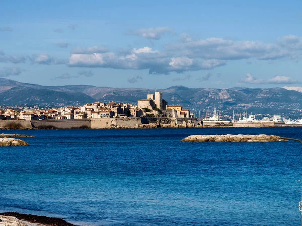 Französische Riviera Frankreich Küstenlandschaft Zwischen Nizza Und Tropez — Stockfoto