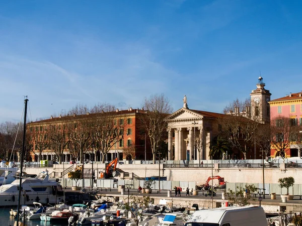 Französische Riviera Frankreich Küstenlandschaft Zwischen Nizza Und Tropez — Stockfoto