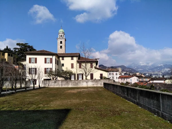 Lugano Switzerland Panorama City Historic Buildings — Stock Photo, Image