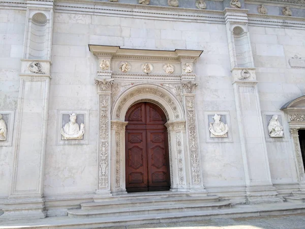 Lugano Suiza Panorama Ciudad Edificios Históricos — Foto de Stock